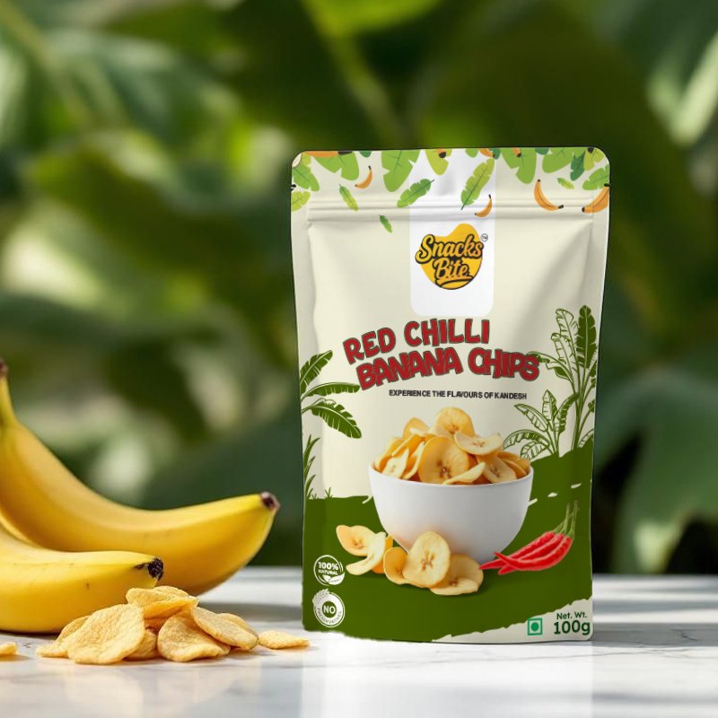 Red Chilli Banana Chips